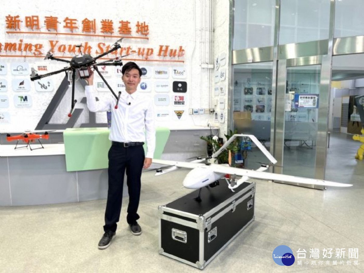 桃市青年局輔導團隊以無人機智慧聯網技術，成為登山救援神隊友。