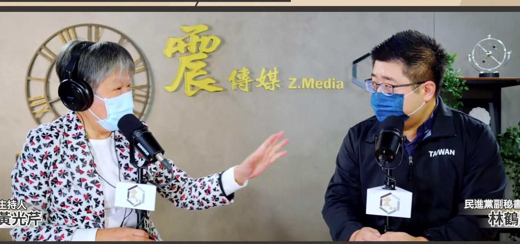 林鶴明13日受訪時表示,若朱立倫繼續不挺自家人,2024恐自食惡果。 翻攝《新聞不芹菜》