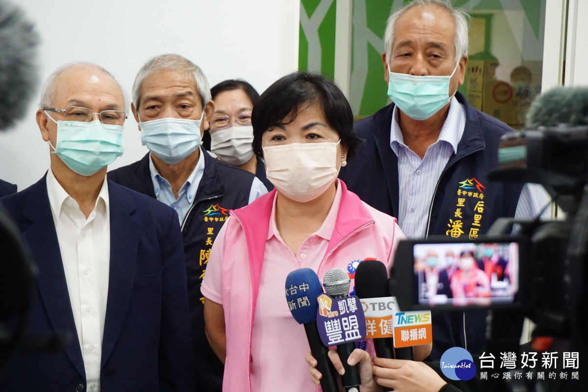 立委楊瓊瓔喊話優質廠商,期盼后里住宿型長照機構招標順利。