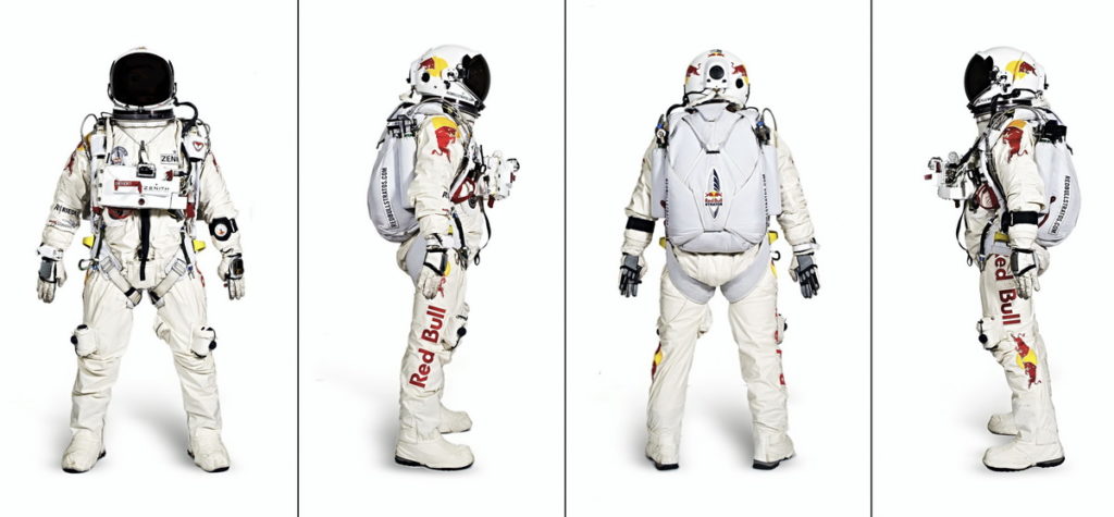 Red Bull Stratos平流層計畫改變了全球太空防護技術的發展『Red Bull提供』