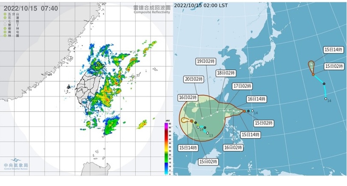 北東降雨增局部豪大雨 留意熱帶性低氣壓發展