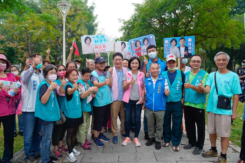 漾新聞|柯志恩與趙少康合體掃街 強調重視人民感受與人情義理