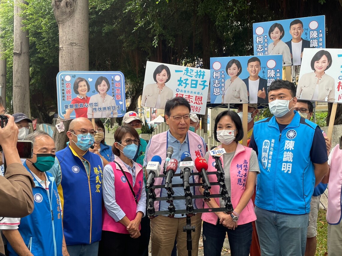 陳其邁選戰漸加溫 柯志恩說蔡英文來能夠加分? 趙少康評估抗中保台效益遞減
