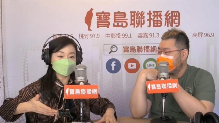 資深媒體人周玉蔻(左)。翻攝畫面
