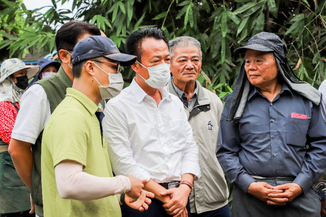 嘉義縣大林鎮烏殼綠竹破碎處理 資源循環再利用