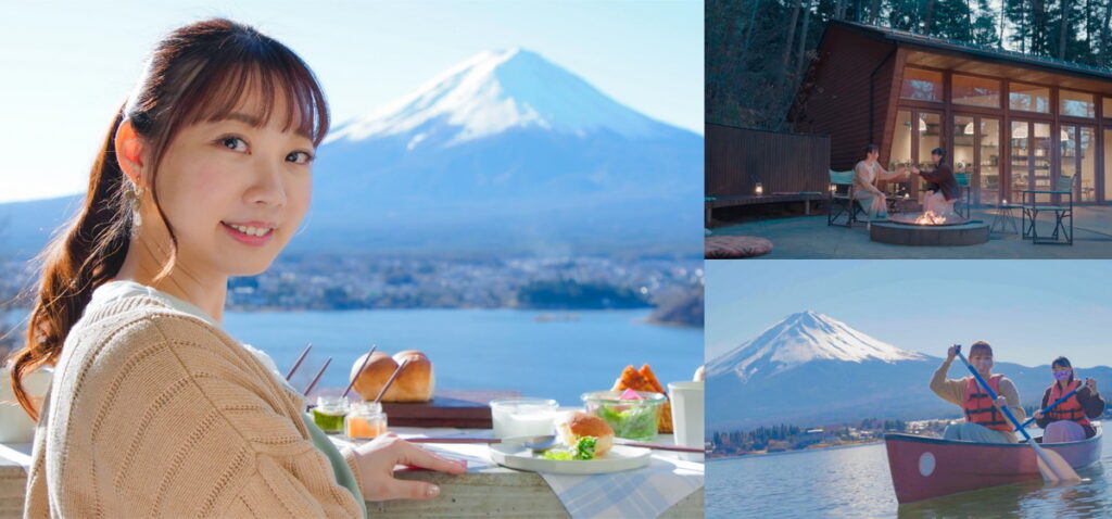長期旅居日本的台灣人「漢娜在翻譯」首推虹夕諾雅富士體驗豪華露營,或在河口湖上泛