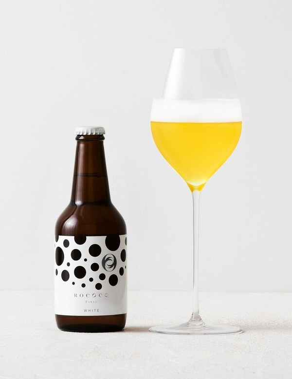 日本首款豪華啤酒ROCOCO Tokyo WHITE 日本首款豪華啤酒ROCOCO Tokyo WHITE