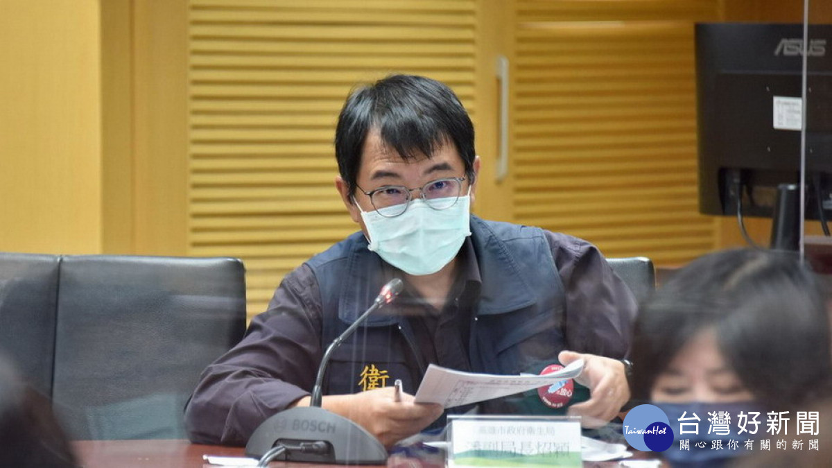 ▲陳其邁除要求市府落實空品改善之外，並請衛生局持續宣導民眾踴躍接種COVID-19及流感疫苗。（圖／記者 許高祥 翻攝）