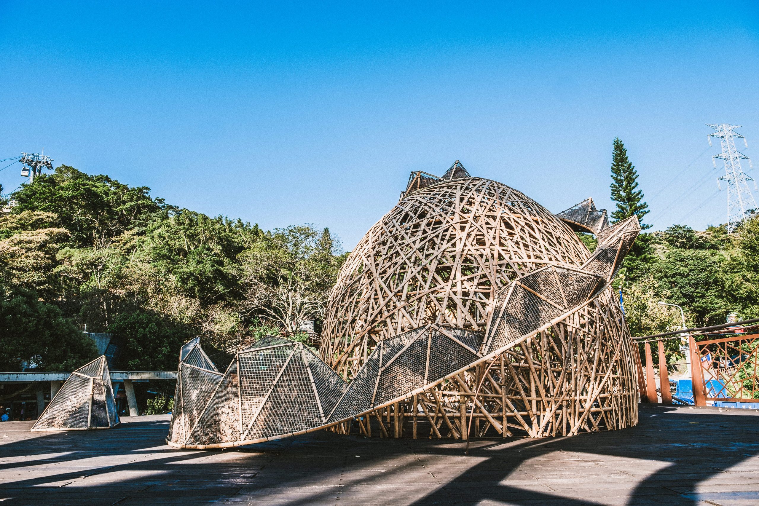 環境藝術家李蕢至為打造作品「山水螺旋」01 圖片來源台北市文化局