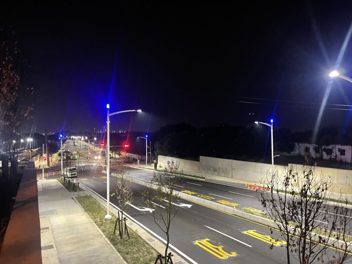 林園區清水岩路拓寬通車　截彎取直行得更安全