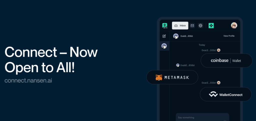社交訊息平台Nansen Connect開放使用!全新介面功能,目標取代Discord