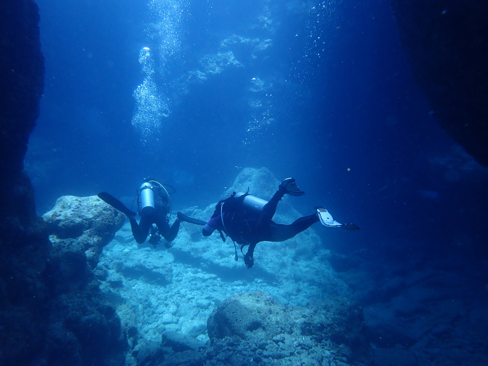 Blue,Cave,In,Okinawa