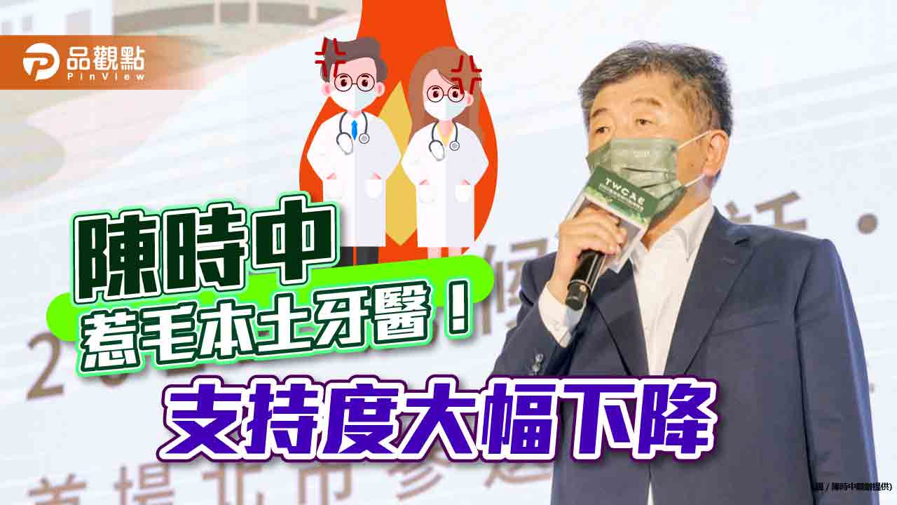 陳時中修法護國外牙醫 本土牙醫師大反彈|政治