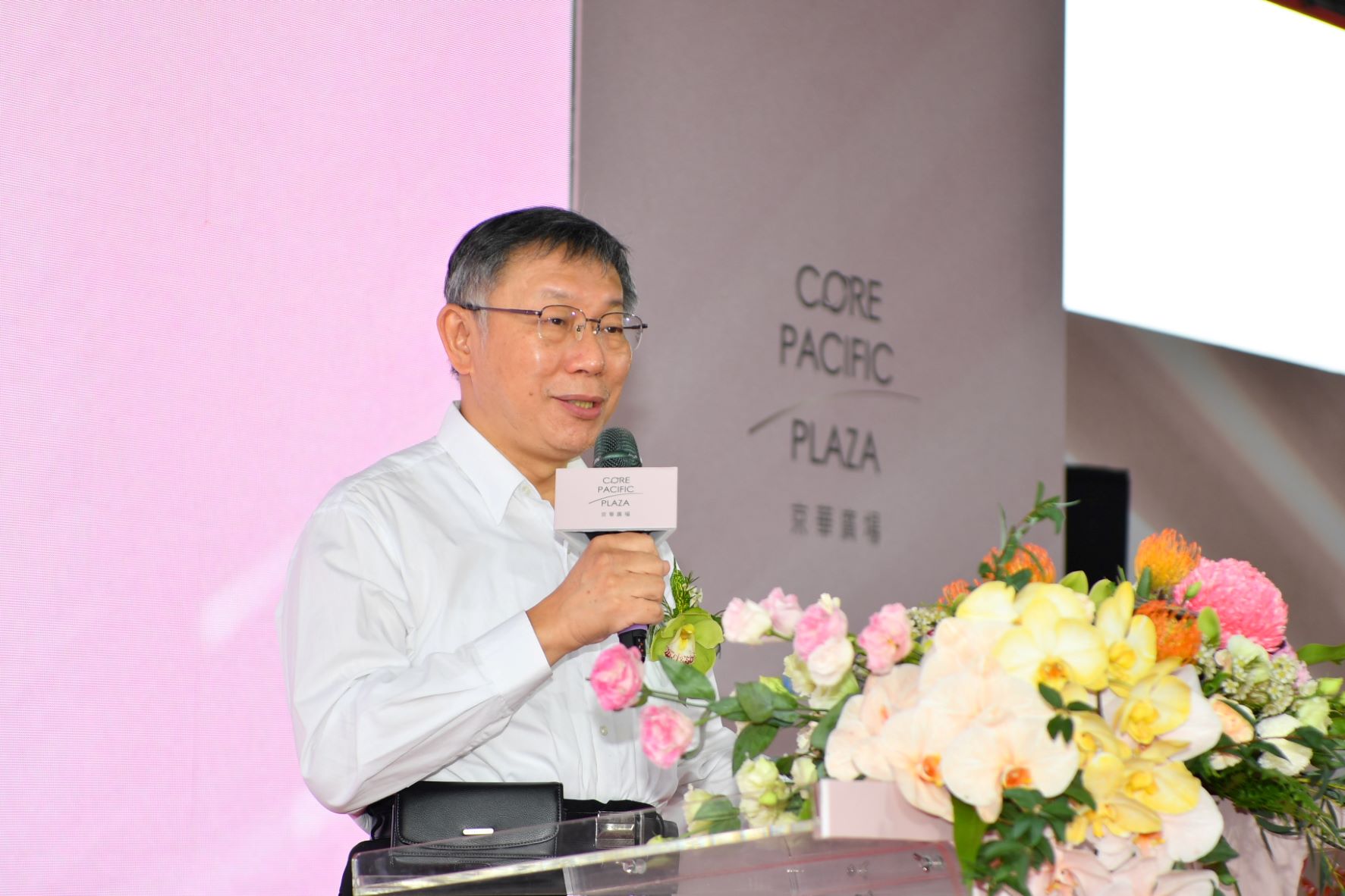▲台北市長柯文哲蒞臨致詞。(圖/業者提供)
