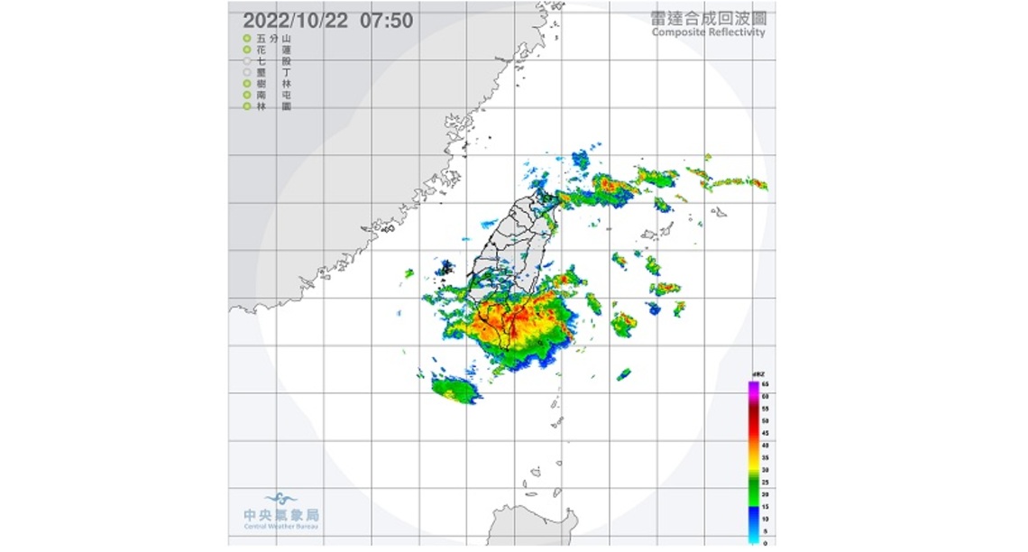 氣溫回升 各地都有日夜溫差 北部、東半部及恆春半島降雨機率較高