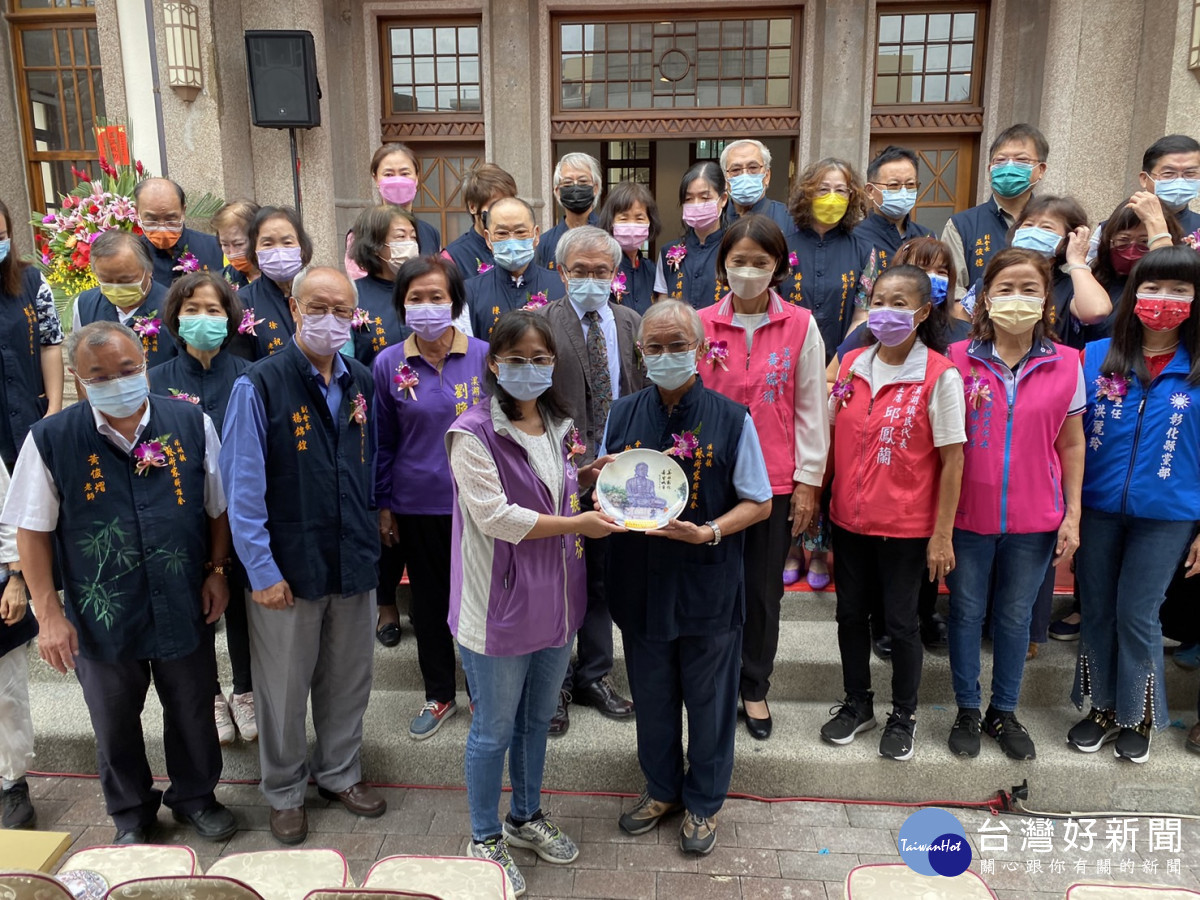 彰化歷史建築「溪湖庄役場」竣工揭牌。圖/彰化縣政府提供