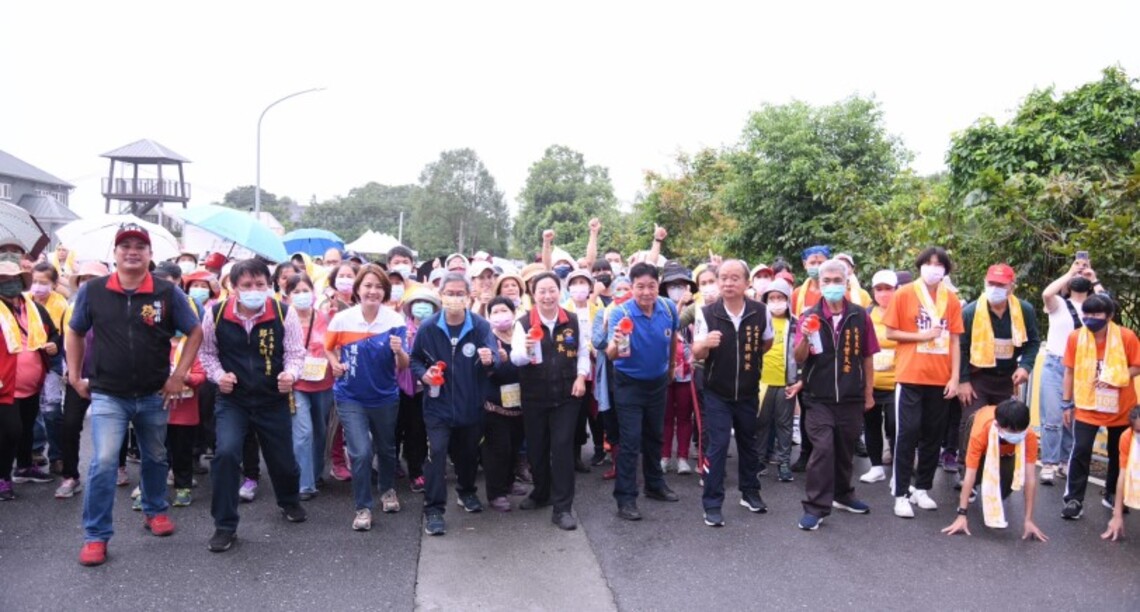 馬上・跑起來濕地趣味公益路跑X鄉情暖暖市集 徐榛蔚親臨與民同歡力挺在地農產做公益