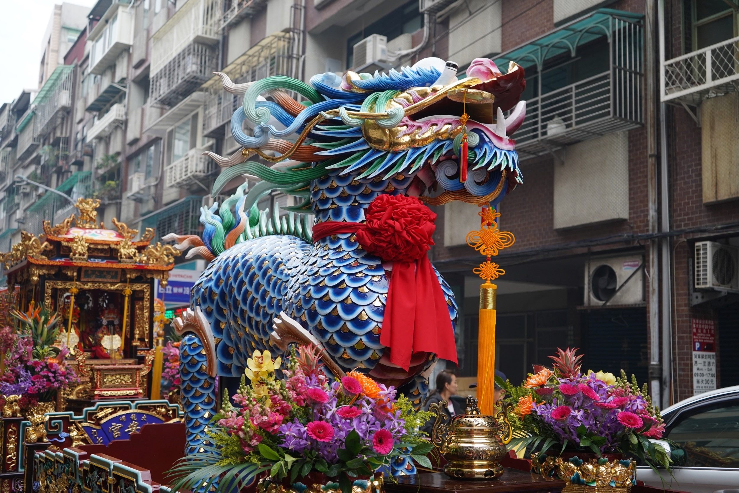 神獸神輿車 圖片來源:臺北市文化局