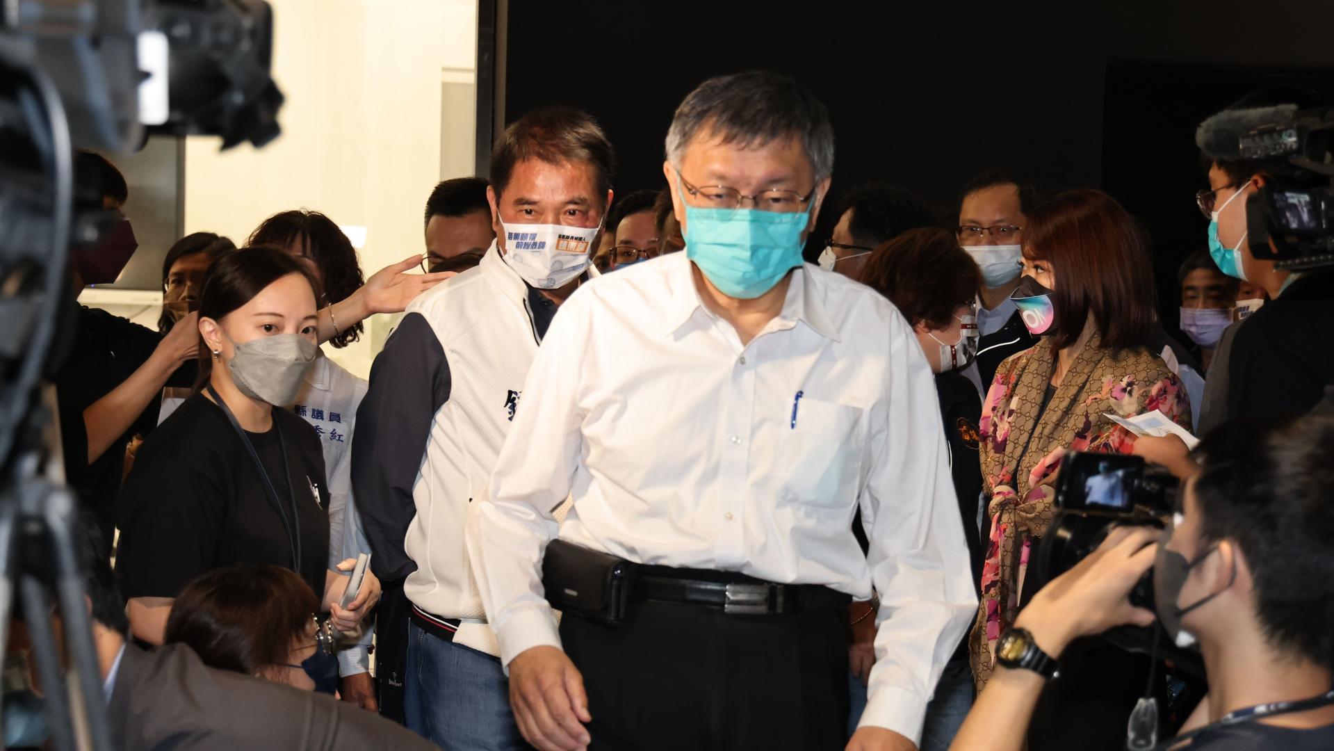 柯文哲指中美對抗局面，台灣如何找到定位，這是台灣必須面對的難題。資料照片／林啟弘攝