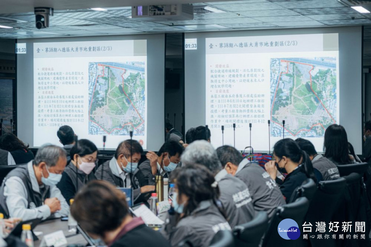 地政局進行桃市大勇、大福、五福市地重劃區辦理情形專題報告。<br /><br /> <br /><br />