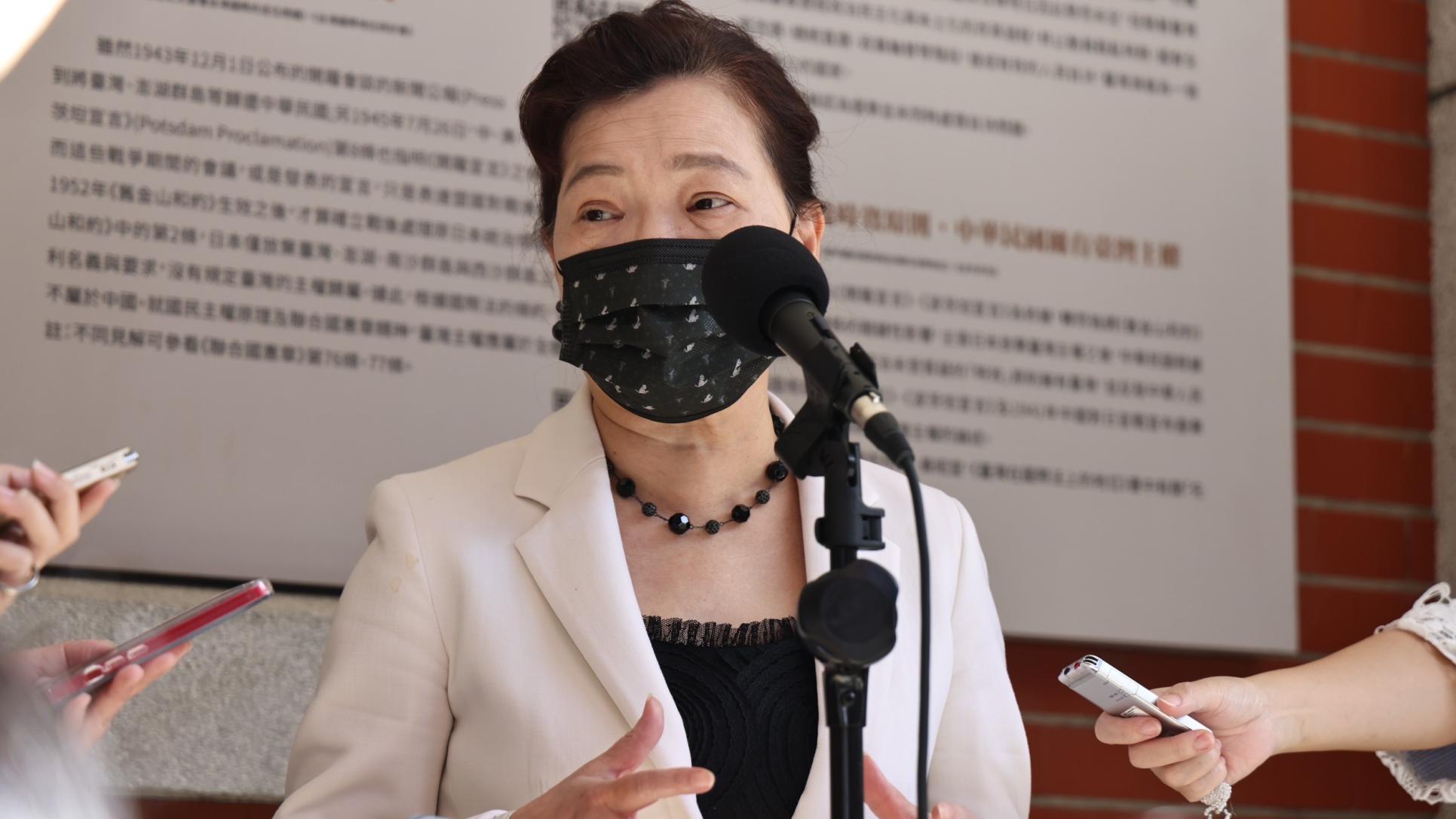 經濟部長王美花受訪表示,「沒有去台化的議題」,也應避免去台化現象發生。林啟弘攝
