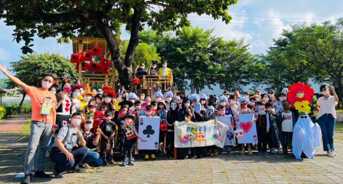 新威國小圓夢樹屋啟用high翻天
