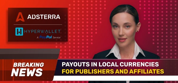 Adsterra pays publishers in local currencies Adsterra pays publishers in local currencies