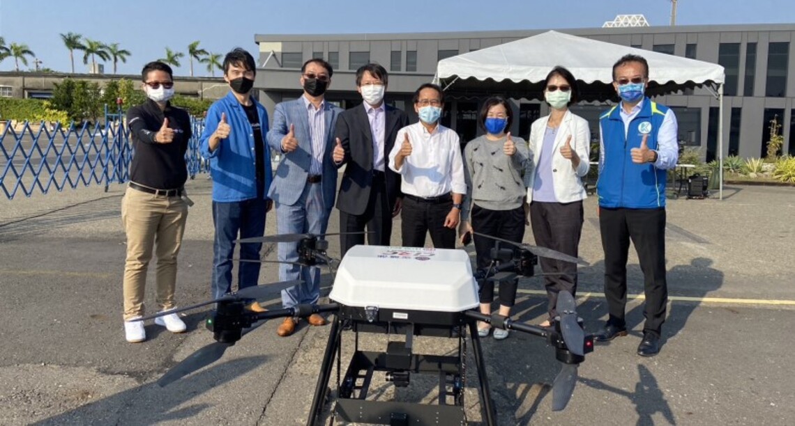 高雄物流無人機計畫啟動 盼成為緊急時刻的關鍵力量