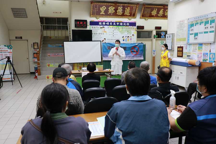 社區健康中心主任醫師陳慶元表示臺中慈濟醫院是戒菸者最堅強的後盾。.