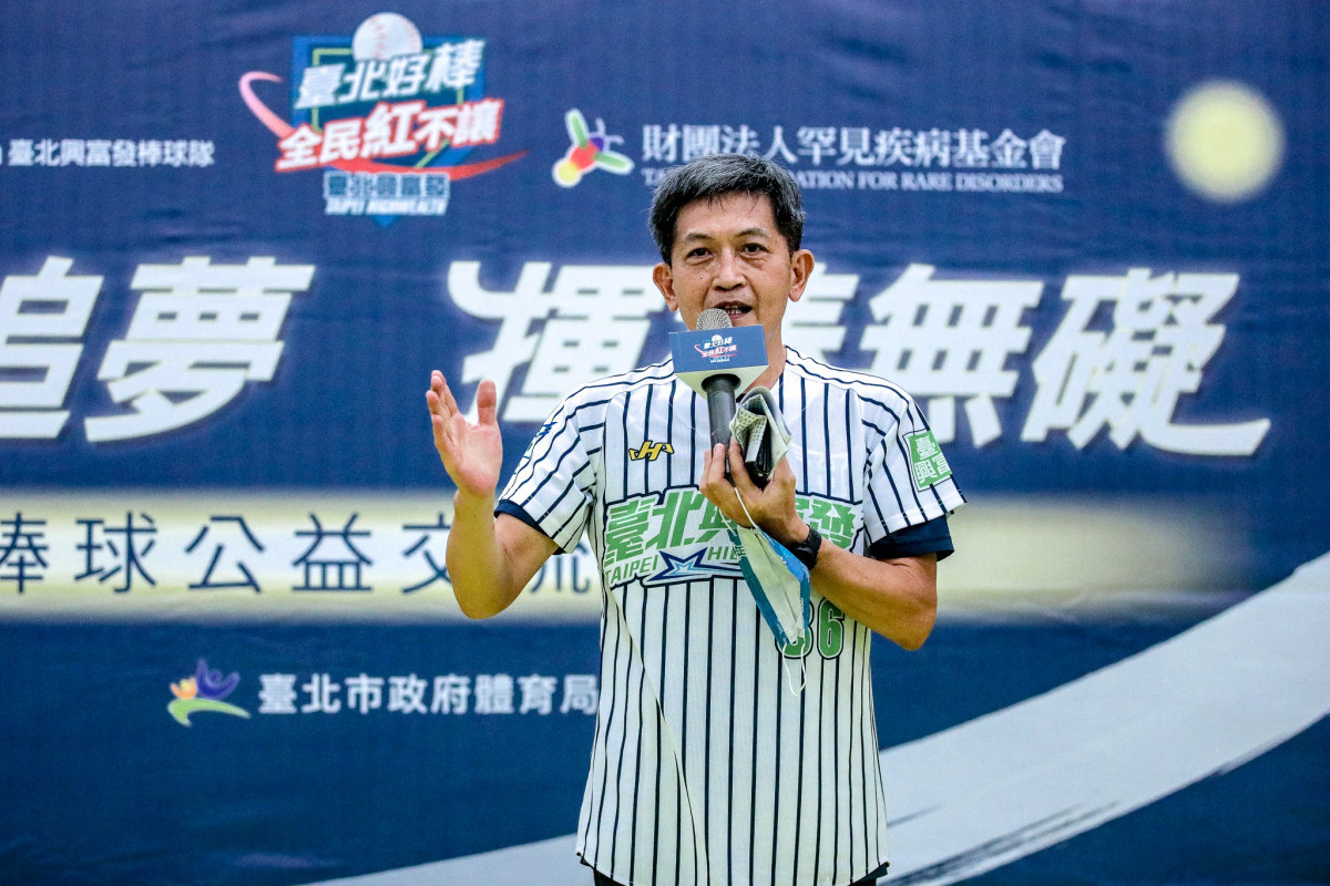 臺北市政府體育局蔡培林副局長呼籲大眾一起關懷多元族群,打造平等包容的共融社會。