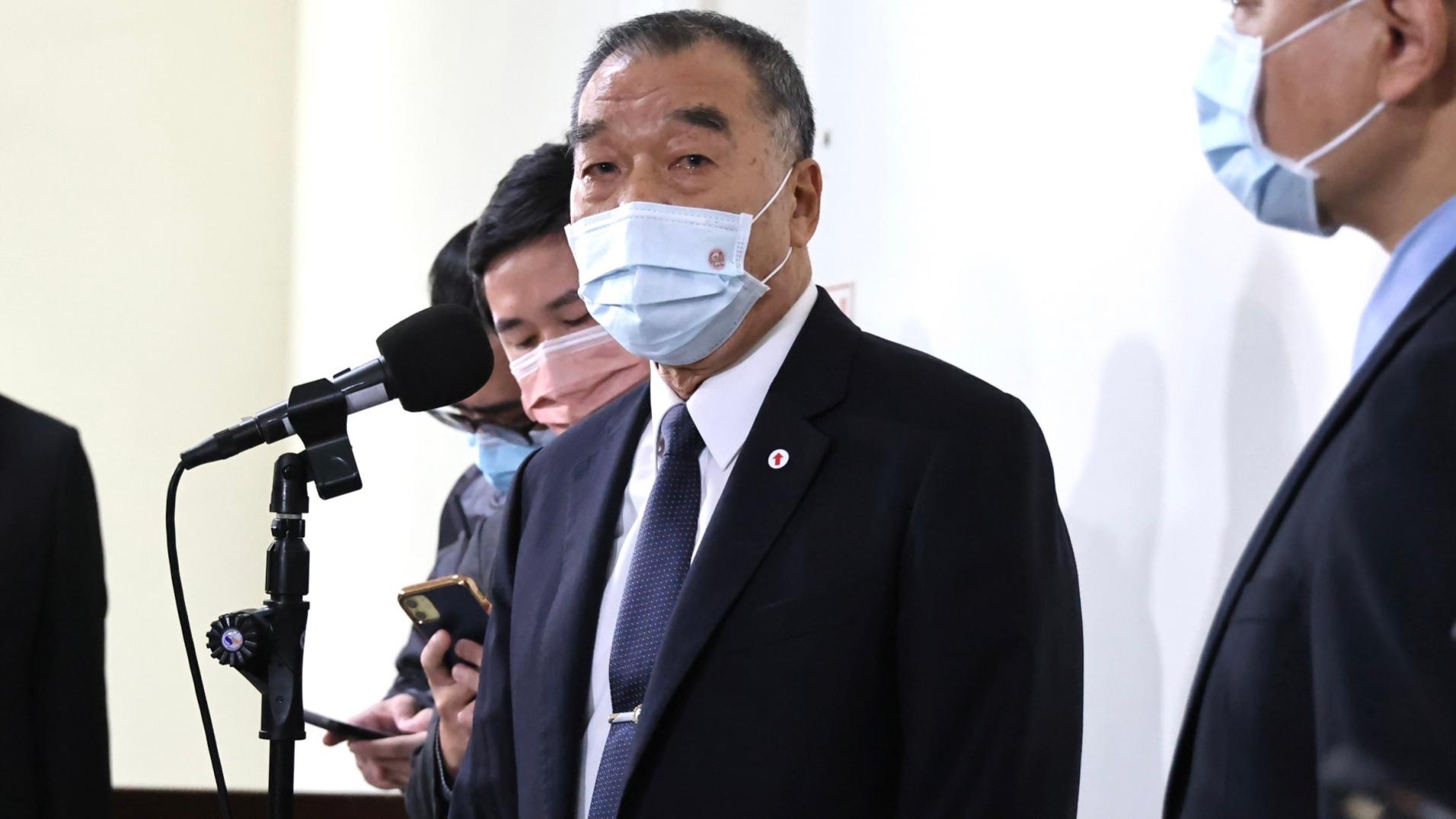 針對美售我拖式、標槍飛彈迄今1枚未交付,國防部長邱國正澄清說是因疫情與俄烏戰爭影響。林啟弘攝