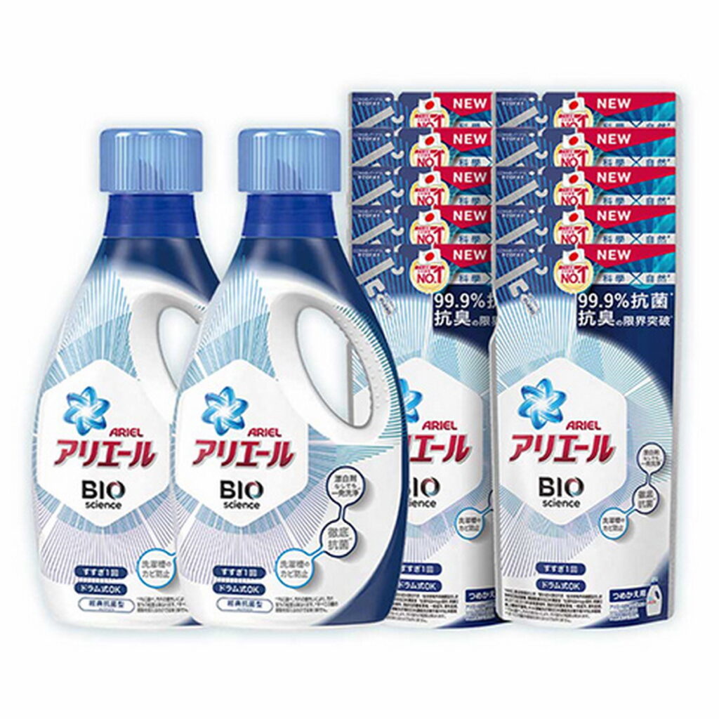 momo暖身慶推薦夯品【ARIEL】抗菌洗衣精罐裝加補充包12件組破盤價下殺749元。