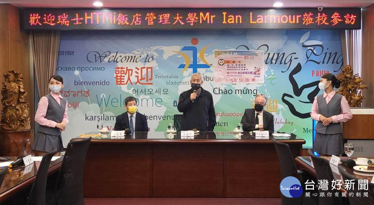 桃園市副市長高安邦說，「臺瑞雙聯學制」課程讓臺灣學生可透過遠端學習及實地參訪，獲得世界級的師資及課程。