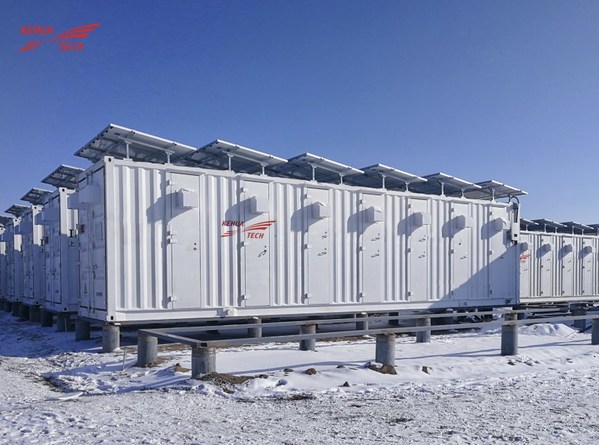 位於中國甘肅的720MWh的電廠項目 位於中國甘肅的720MWh的電廠項目