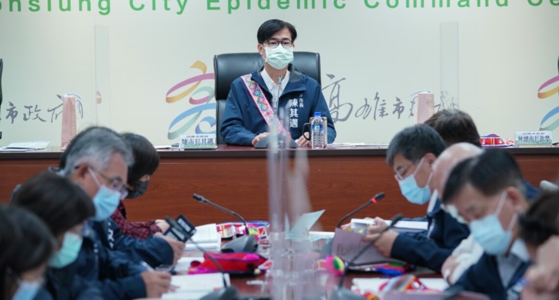 高雄治安成果卓著 陳其邁肯定警察同仁辛勞