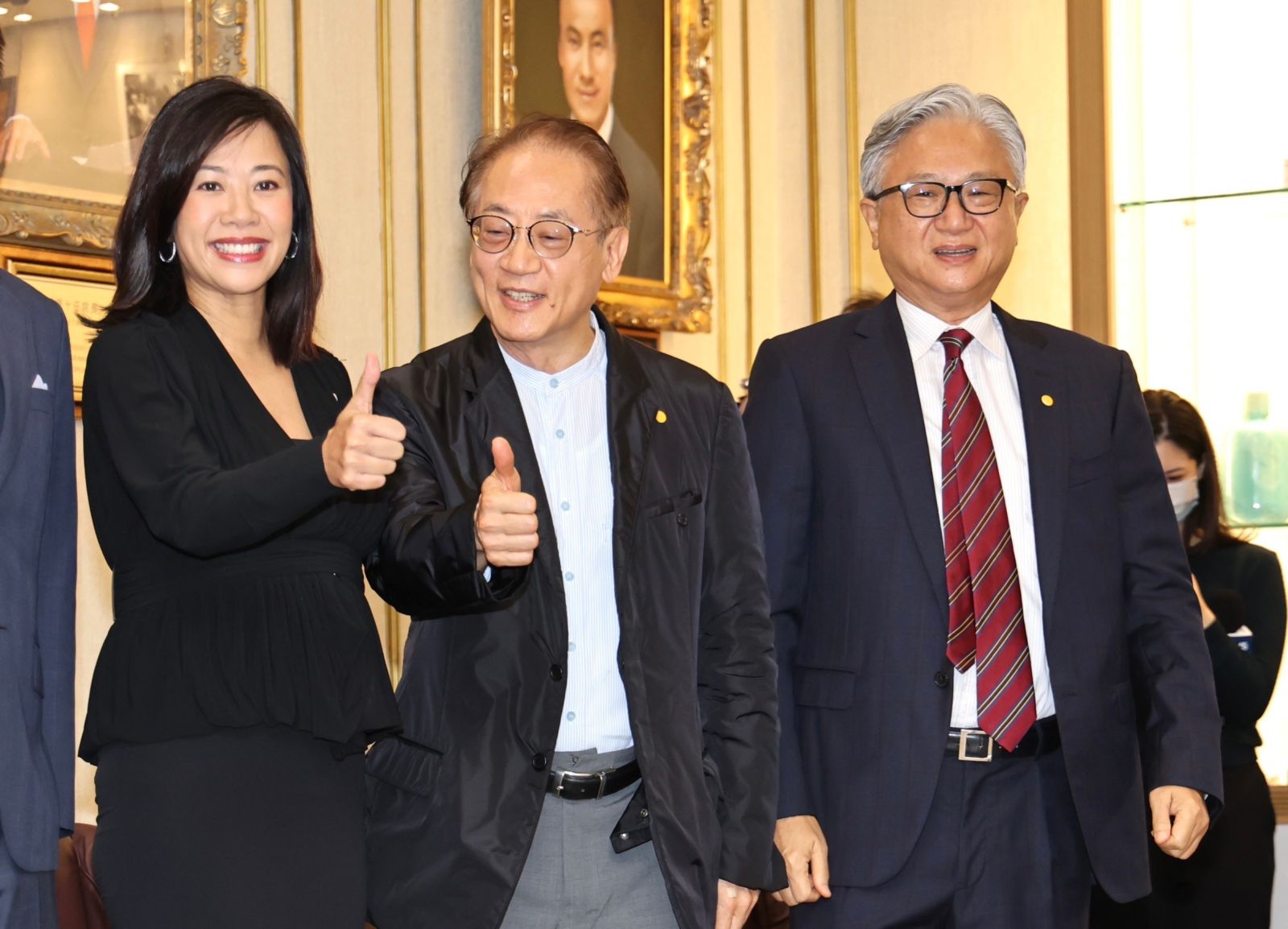  民眾黨不分區立委吳欣盈今宣誓就職。林啟弘攝