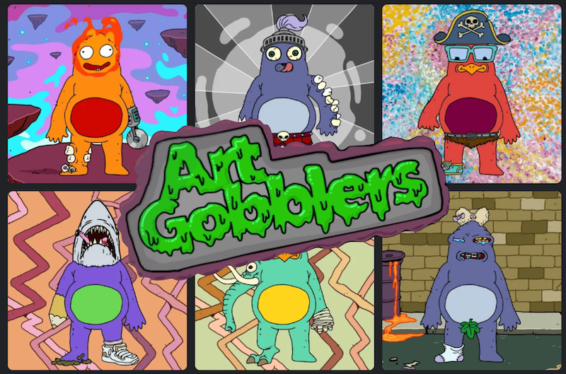 Art Gobblers完整機制介紹|由《瑞克和莫蒂》創作者推出!沒有路線圖、免費鑄造也能要價14ETH
