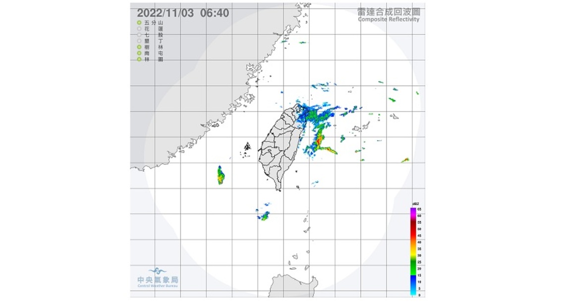 氣溫回升 東北部仍陰雨 西半部山區有局部短暫雨