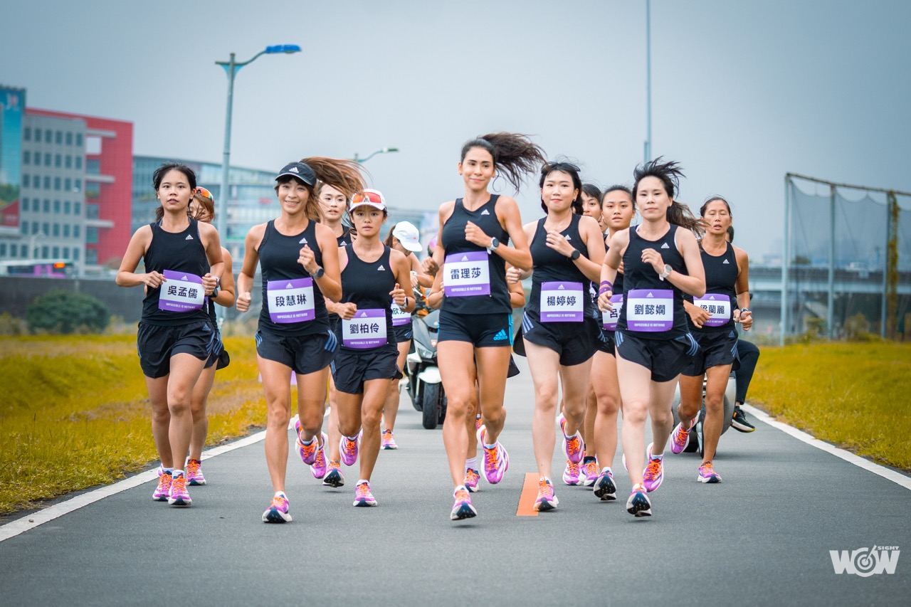 《路跑》With Women We Run 5K體驗賽 雷理莎被飆速新武器圈「粉」