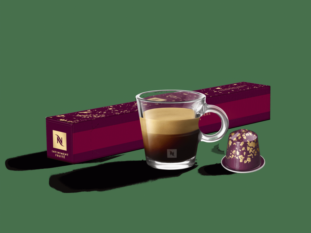 星耀巴黎覆盆莓風味咖啡（建議售價： 240元，單條十顆裝）