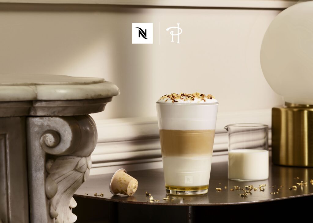 星耀巴黎烤榛果風味咖啡特調，烤榛果拿鐵瑪奇朵