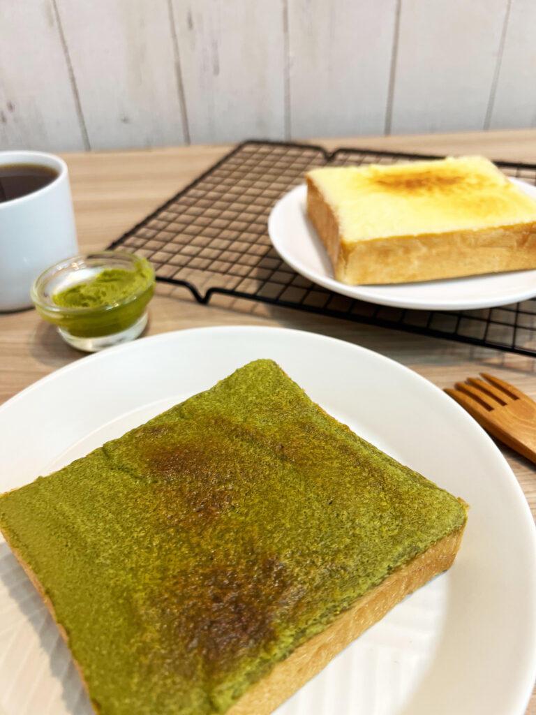 晨間廚房冬季新品,抹茶奶酥厚片(圖/品牌提供)