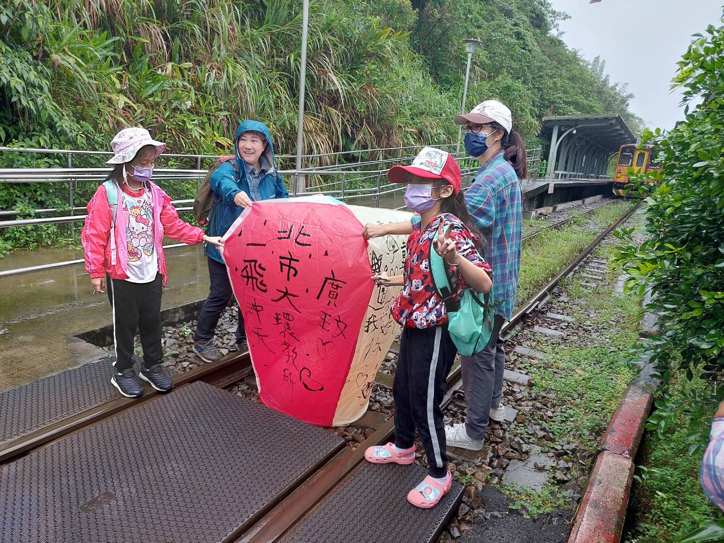 平溪天燈 圖片來源記者加言