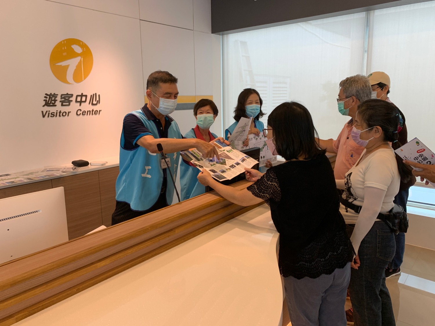 中央公園機場主題遊客中心 服務大廳優先開放啟用