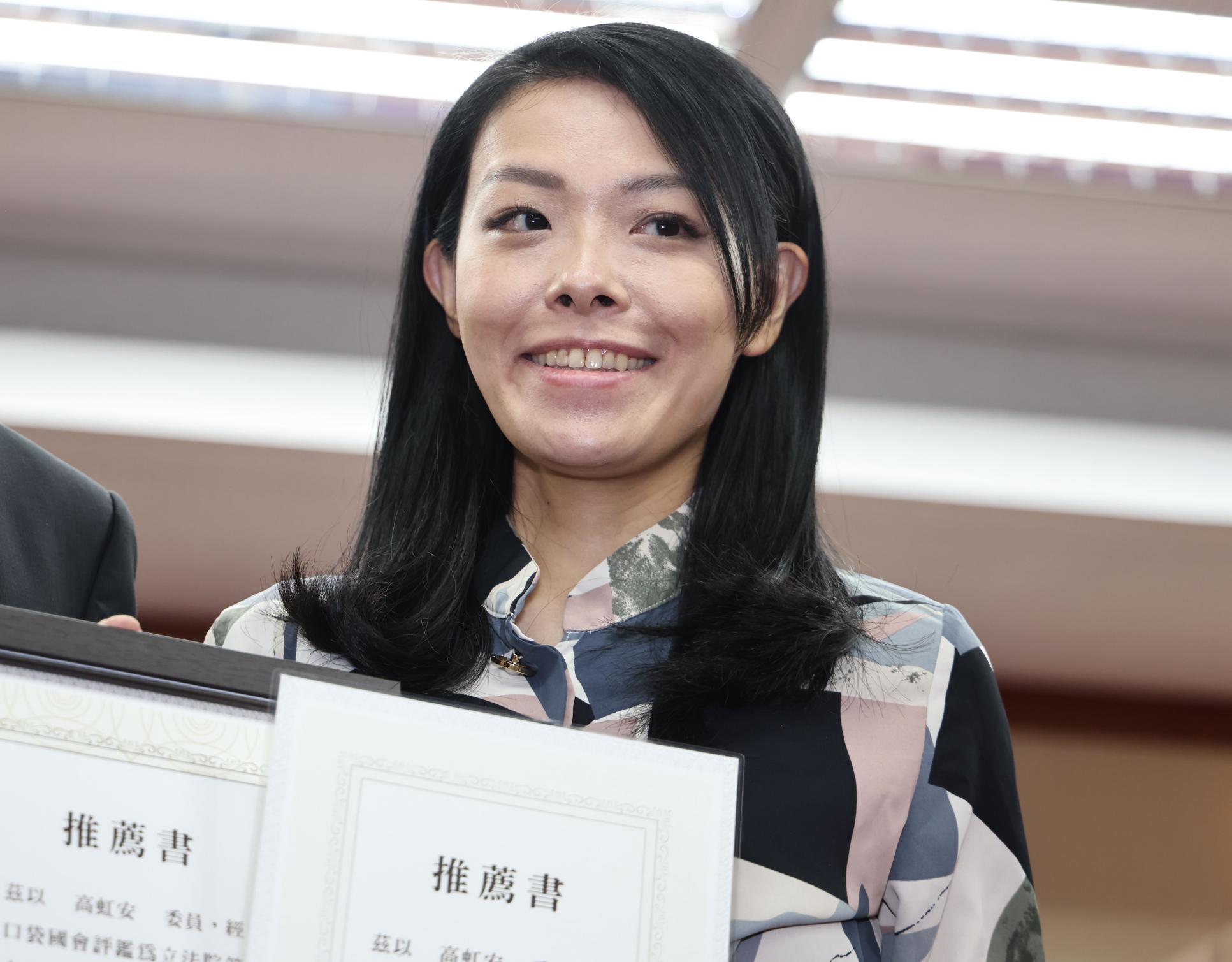高虹安日前捲入詐領助理費風暴。資料照片/林啟弘攝