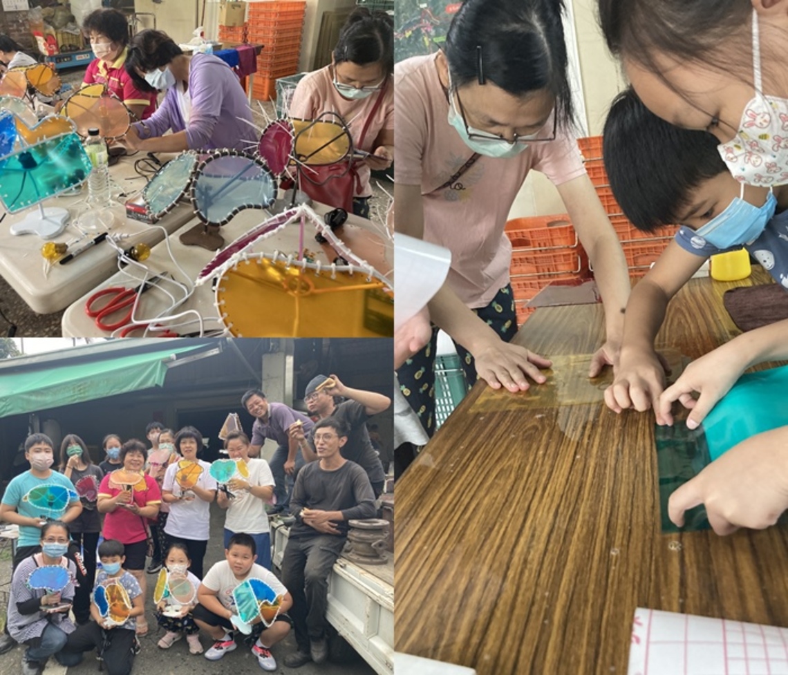 藝術家透過蜂巢以及人與野蜂的關係 以作品 蜂育/豐裕 展現對生態復育的關心