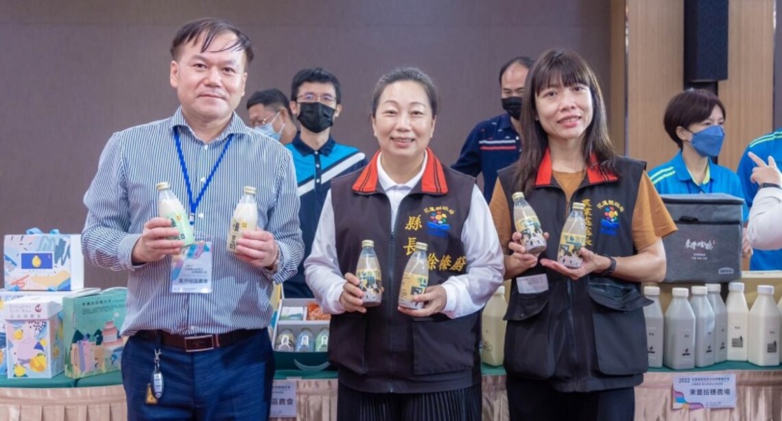 落實食在地   為孩子加營養並支持在地產業   徐榛蔚推動有機豆奶入校園