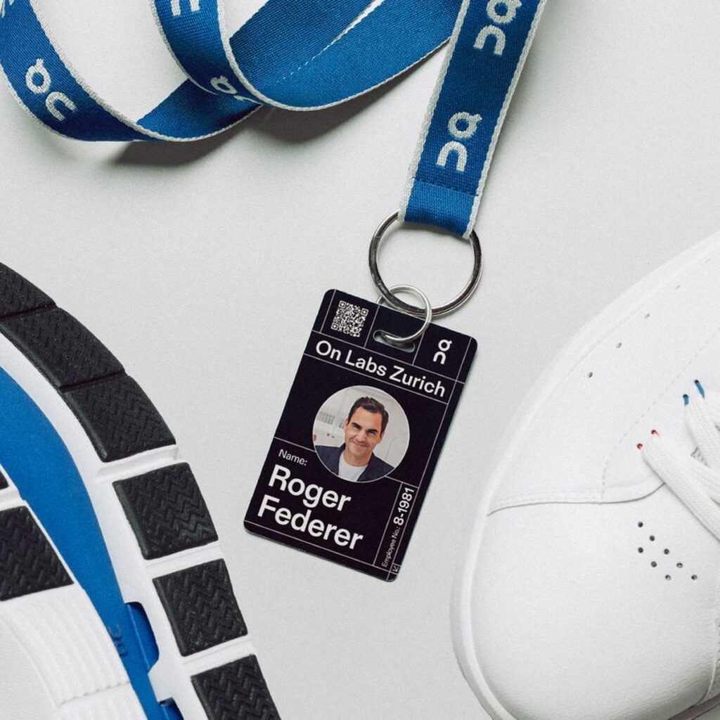 網球天王費德勒(Roger Federer)正式從職業網壇退役,並正式宣布加入瑞士On昂跑研發團隊。(圖片_瑞士On昂跑提供)