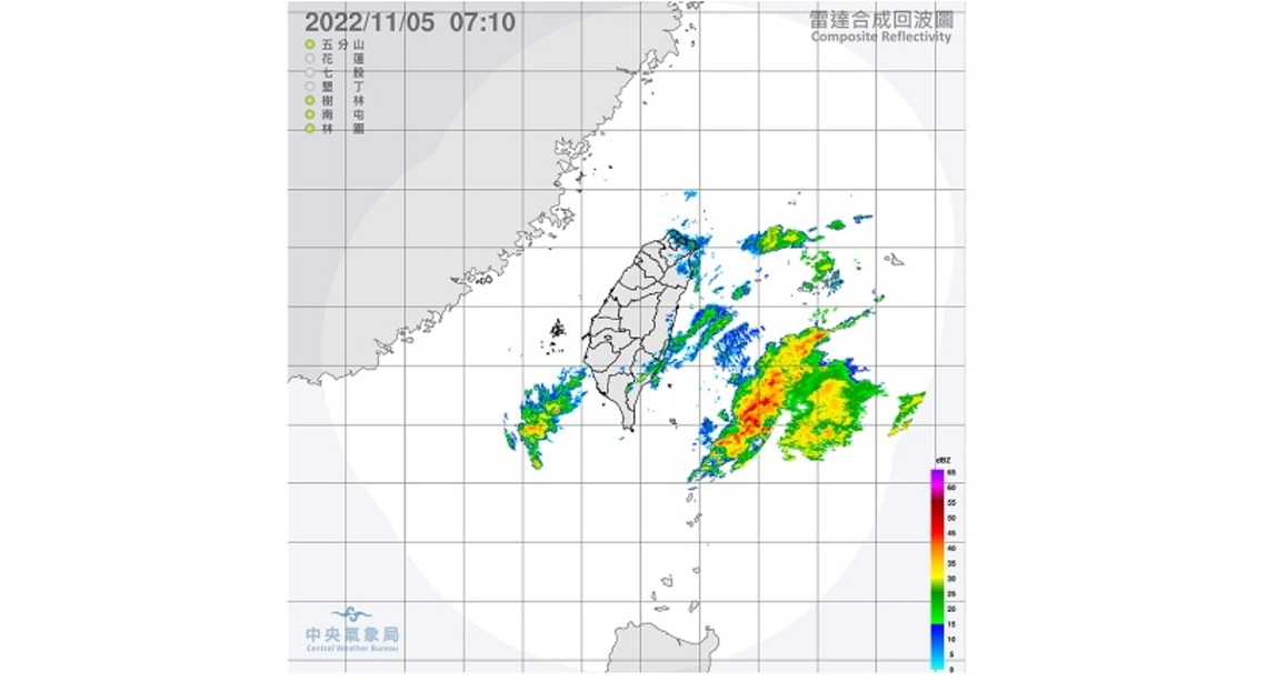 東北季風影響 溫度逐漸下降 北東降雨機率高