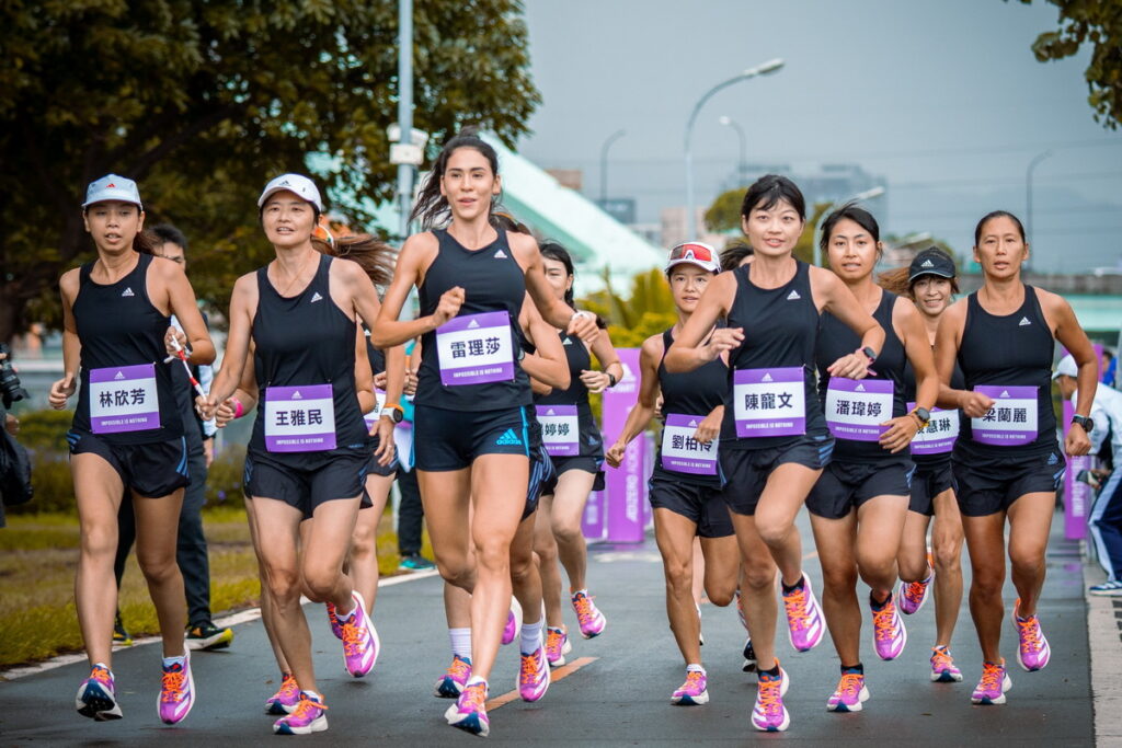 adidas於10月29日首度在基隆河岸舉辦【WITH WOMEN, WE RUN ▪ adidas女力5K體驗賽】